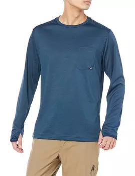 Скалолазание Cut and Sew Aira II Crew с длинным рукавом MIV01981 Orion Blue XL [Millet] Мужская