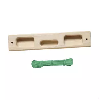 Скалолазание Hangboard Fingerboard Деревянная Hang Board Indoor Предплечье Тренажер для пальцев