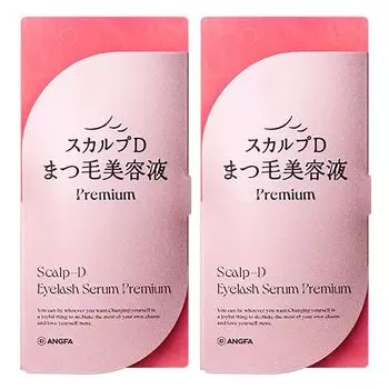 Skalp D Eyeld Essence Premium 2 Piece Set восстанавливающий компонент 4 Eyelash Eye Care Один раз в день Matsueku Matsupa OK 4 мл месяцев [раз волос] / / 2.5