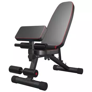 Скамьи для гантелей, скамьи для домашнего фитнеса, складные, не требующие установки, многофункциональные тренажеры для помещений на продажу. YCJ-B08