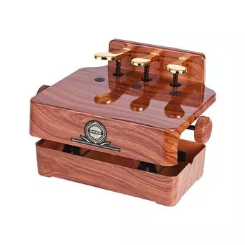 Скамейка-удлинитель для педалей фортепиано для детей, регулируемая высота, с 3 педалями, детское учебное пособие по игре на фортепиано чёрный