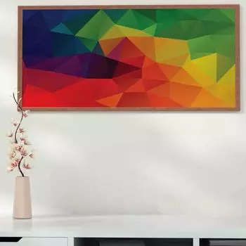 Скандинавская абстрактная картина маслом радуга вихрь искусство холст картина гостиная коридор офис украшение дома фреска без рамки 20*40cm No Frame