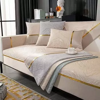 Скандинавская диванная подушка из синели, универсальная легкая, роскошная, нескользящая, современная простая тканевая подушка для дивана, спинка для полотенец 70*70