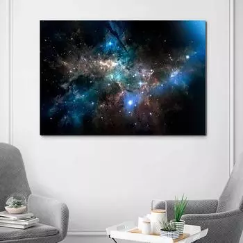 Скандинавская Галактика Туманность Космос Солнечной Системы Вселенная Облака Гостиная Украшения Звездное Небо Главная Звезда Холст Картина Плакат 21cm30cm NoFrame