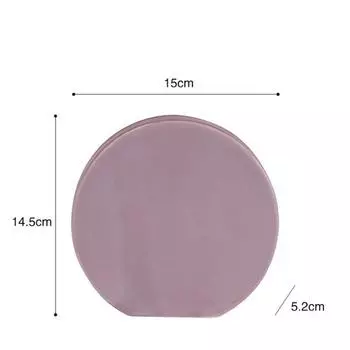 Скандинавская геометрическая керамическая ваза для цветов – Красочный декор для стола дома и офиса A-1