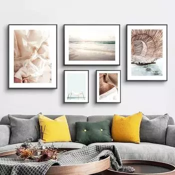 Скандинавская картина в скандинавском стиле настенная живопись принты декоративные листы постер декоративная картина на холсте для гостиной на стене без рамки 21*30cm No Frame