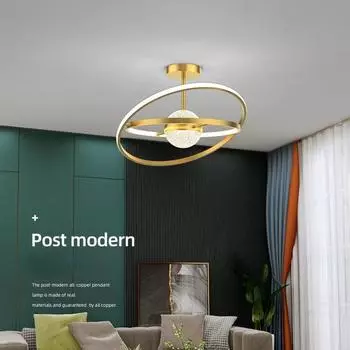 Скандинавская лампа для гостиной, роскошная сетчатая потолочная лампа с красной звездой, простая современная атмосфера, лампы для спальни