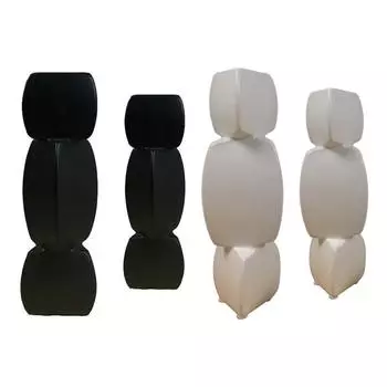 Скандинавская минималистичная керамическая ваза, креативная абстрактная Корень лотоса, неправильная геометрическая треугольная форма, цветочный горшок, домашний декор