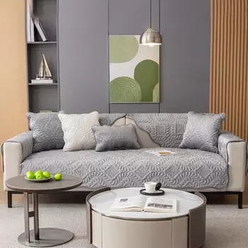 Скандинавская подушка для дивана, простая, современная, универсальная, на четыре сезона, чехол для дивана, ткань, элегантная, легкая, роскошная, нескользящая подушка 70*70cm хаки