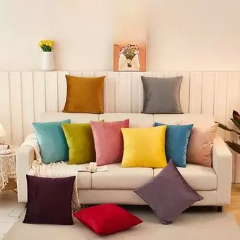 Скандинавская подушка, подушка для дивана, спинка офисного стула, спинка кровати, подушка для головы, наволочка для девушки 30x50cm