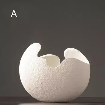 Скандинавская простая современная креативная цветочная композиция керамическая ваза украшение для дома и гостиной C