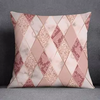 Скандинавская роскошная наволочка с геометрической текстурой и принтом, украшение для дома, спальни, комнаты, офиса, гостиной, дивана, наволочка 45x45 см 40x40cm