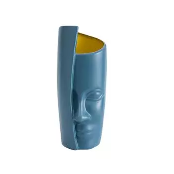 Скандинавская ваза из полиэтилена, имитация керамического цветочного горшка, контейнер для украшения дома и офиса, свадебный орнамент роза розовый