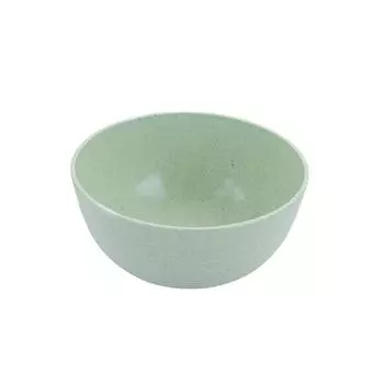 Скандинавские цветные миски из пшеничной соломы, круглые, ударопрочные, пластиковые, столовые миски для домашнего использования зелёный