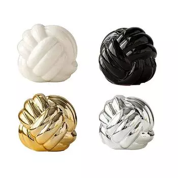 Скандинавские линии, текстурированное кольцо-застежка, фарфоровый орнамент, керамическое кольцо, пряжка, декор для стола, декор для книжной полки