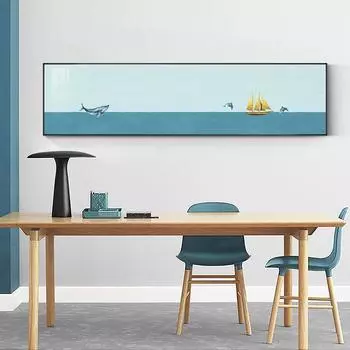 Скандинавские милые прикроватные розовые холсты с картинами, постеры и принты, современные настенные художественные баннеры, фотографии для гостиной, спальни, домашний декор 20cm40cm NoFrame