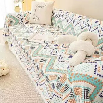 Скандинавские одеяла для дивана с кисточками, большой чехол для дивана для кемпинга, пикника, отдыха, отдыха, пляжное полотенце, полный четырехсезонный дорожный коврик 180x130