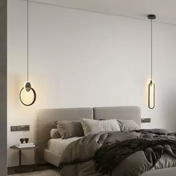 Скандинавские современные подвесные светильники, светодиодная люстра для гостиной, спальни, столовой, кухни, ресторана