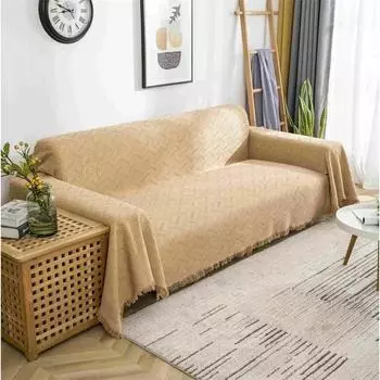 Скандинавский диван пледы для отдыха на природе кемпинг пикник скатерть для отдыха пляжное полотенце белый дорожный коврик однотонный диван чехол S 90X90