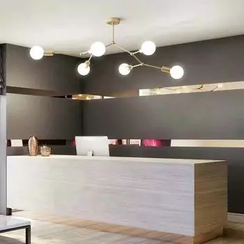 Скандинавский дизайн 3/4/6 лампочек DIY металлическая люстра золотой подвесной светильник для кухни остров столовая светильники для потолка современный подвесной светильник потолочный 3 heads чёрный