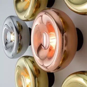 Скандинавский настенный светильник, стеклянный E27, светодиодный настенный светильник, современные круглые бра, внутреннее освещение, декор комнаты для спальни, гостиной, прикроватный светильник Warm white