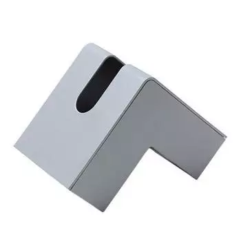 Скандинавский прямоугольный настольный футляр для хранения бумаги для салфеток, держатель для салфеток, органайзер серый