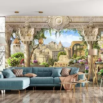 Скандинавский психоделический подвесной тканевый фон, настенное покрытие, украшение для дома, настенное одеяло, гобелен, настенное украшение для спальни 95x70cm