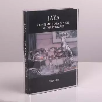 Скандинавский стиль Высококачественная модель комнаты Кабинет Художественное оформление Украшение книги Акриловая вертикальная обложка книги Украшение Комбинация