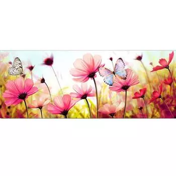 Скандинавское современное искусство комплект алмазной живописи цветы 5D DIY Алмазная вышивка настенная живопись вышивка крестом гостиная искусство домашний декор 30x60CM