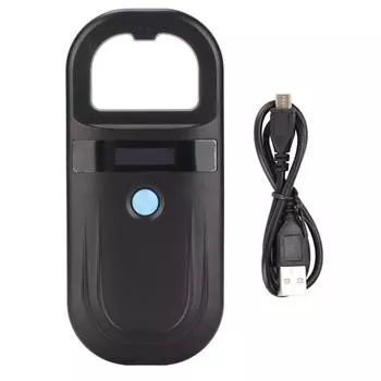 Сканер микрочипов Pet ID USB-считыватель карт для животных с функцией хранения для домашних животных
