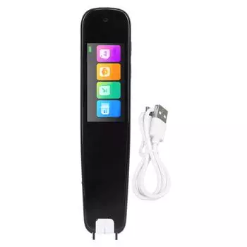 Сканер Pen-переводчик для детей, цифровой сканер для перевода, сенсорный экран 1,97 дюйма, WiFi L