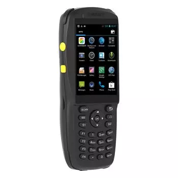 Сканер штрих-кода Android PDA Портативный POS-терминал Инвентарь 1D/2D/QR-сканер 3G WiFi BT Android 5.1(3G) чёрный