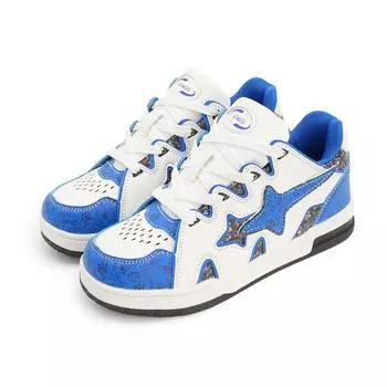 Skateboard Shoes Men and Women Couple Bread Shoes Street Trendy Casual Shoes Color Contrast Patchwork Sneaker Women 36