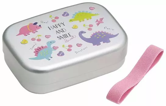 Skater Aluminum Lunch Box 370ml Happy Smile Girls Made in Japan Children s & ALB5NV-A