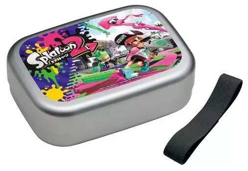 Ланч-бокс Skater Aluminum 370 мл Splatoon 2 Boys Сделано в Японии Детский ALB5NV-A чёрный