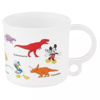Skater Antibacterial Cup 200ml Disney Mickey Mouse & Friends Dinosaur Dishwasher Safe Made in Japan KE5AAG-A