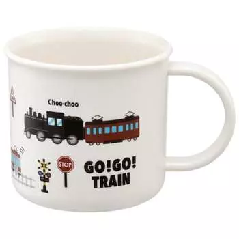 Skater Antibacterial Cup 200ml Train Dishwasher Safe Made in Japan KE4AAG-A