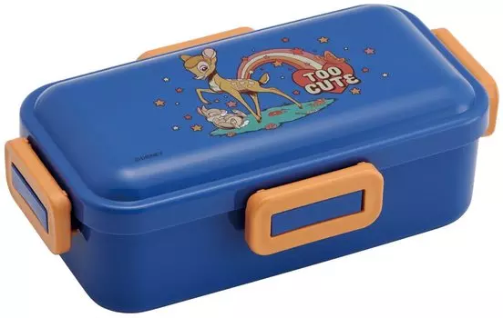 Skater Antibacterial Fluffy Dome Lid Bento Box 530ml Disney Classic Bambi Made in Japan PFLB6AG-A