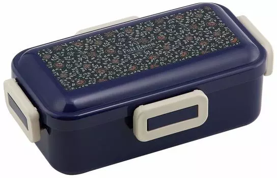Skater Antibacterial Fluffy Lunch Box 530ml Full Bloom Small Flower Made in Japan PFLB6AG Ag+