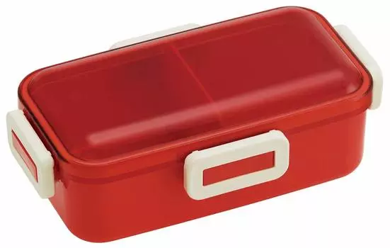 Skater Antibacterial Fluffy Lunch Box 530ml Retro French Orange Red Made in Japan PFLB6AG Ag+