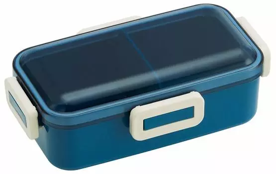 Skater Antibacterial Fluffy Lunch Box 530ml Retro French Navy Made in Japan Ag+ PFLB6AG-A