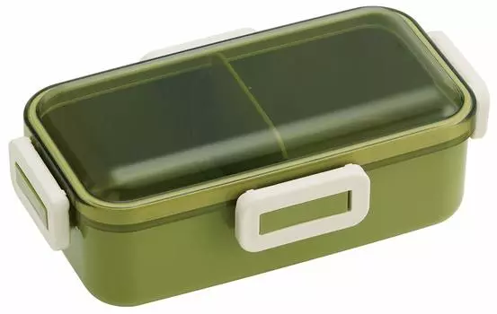 Skater Antibacterial Fluffy Lunch Box 530ml Retro French Green Made in Japan PFLB6AG Ag+