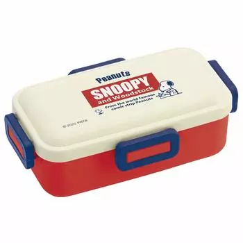 Skater антибактериальный пушистый ланч-бокс 530 мл Snoopy ретро-лейбл арахис Сделано в Японии PFLB6AG Ag+