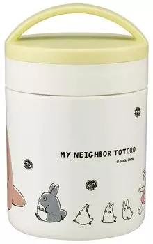Skater Antibacterial Insulated Soup My Neighbor Totoro Studio Ghibli Jar/Pot, 300ml, Marching, Design, LJFC3AG-A