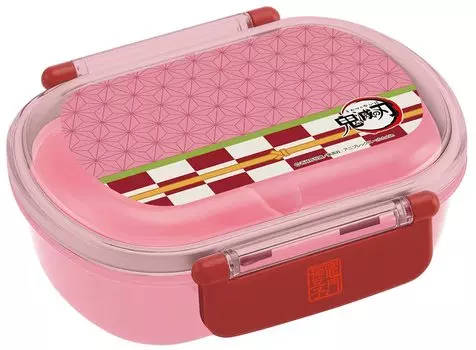 Skater Antibacterial Lunch Box Fluffy 360ml Demon Kimetsu no Yaiba Kamado Nezuko Girls Made in Japan Children s Slayer QAF2BAAG-A
