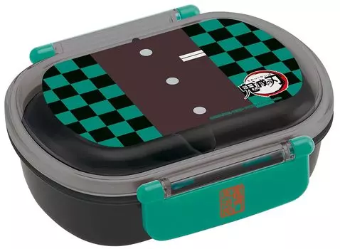 Skater Antibacterial Lunch Box Fluffy 360ml Demon Kimetsu no Yaiba Kamado Tanjiro Boys Made in Japan Children s Slayer QAF2BAAG-A