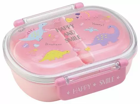 Skater Antibacterial Lunch Box Fluffy 360ml Happy Smile Girls Made in Japan Children s & QAF2BAAG-A