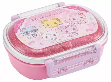 Skater Antibacterial Lunch Box Fluffy 360ml Sanrio Mule Dreamy Friends Girls Made in Japan Children s QAF2BAAG-A