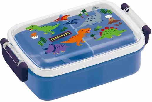 Skater Antibacterial Lunch Box Fluffy 450ml Dinosaur Dinosaur Boy Made in Japan Children s RBF3ANAG-A