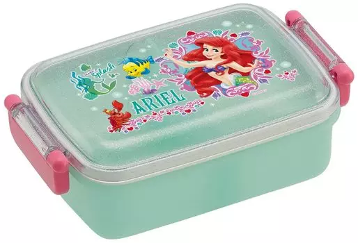 Skater Antibacterial Lunch Box Fluffy 450ml Disney Ariel 22 Girls Made in Japan Children s RBF3ANAG-A